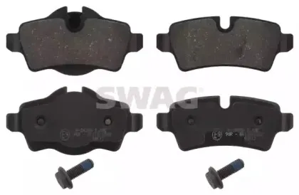 Комплект тормозных колодок, дисковый тормоз SWAG купить